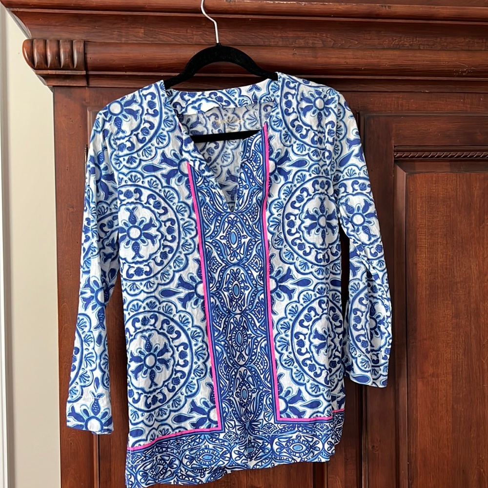 Lily Pulitzer cotton shirt